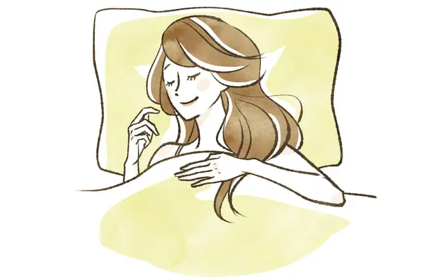 眠る女性