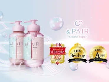 【LDKで4冠！】『&PAIR』の「うるサラ髪」シャンプーがすごい！うねり・ダメージケアを叶える秘密を徹底解説
