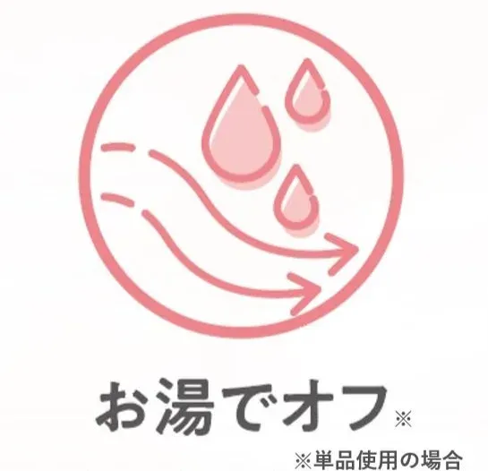 お湯でオフのイラスト