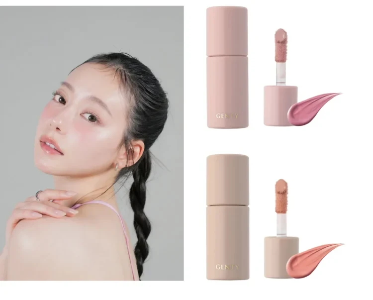 「チークが浮いて見える…」を解決！GENTY新色リキッドチークで「元から美人」な頬を手に入れて